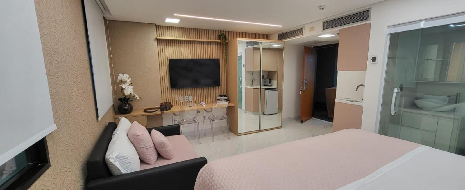 M N Flats - Flat Dentro Do Hotel Wi Av Ibirapuera 2927 São Paulo Eksteriør billede