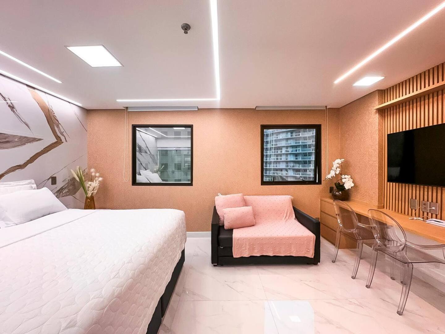 M N Flats - Flat Dentro Do Hotel Wi Av Ibirapuera 2927 São Paulo Eksteriør billede
