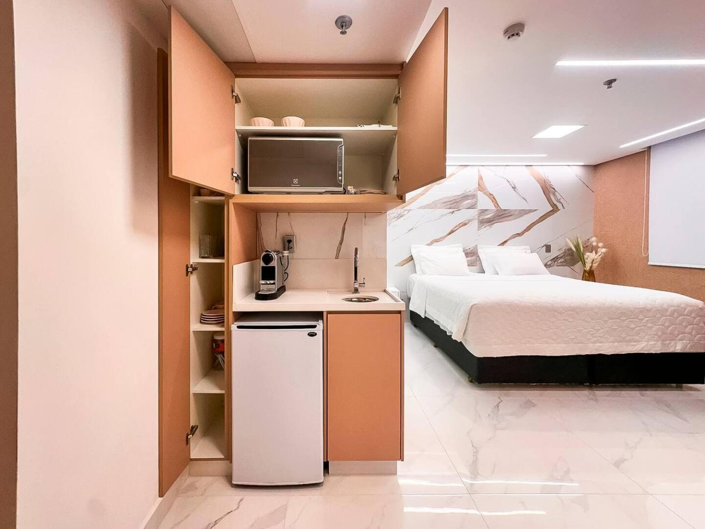 M N Flats - Flat Dentro Do Hotel Wi Av Ibirapuera 2927 São Paulo Eksteriør billede