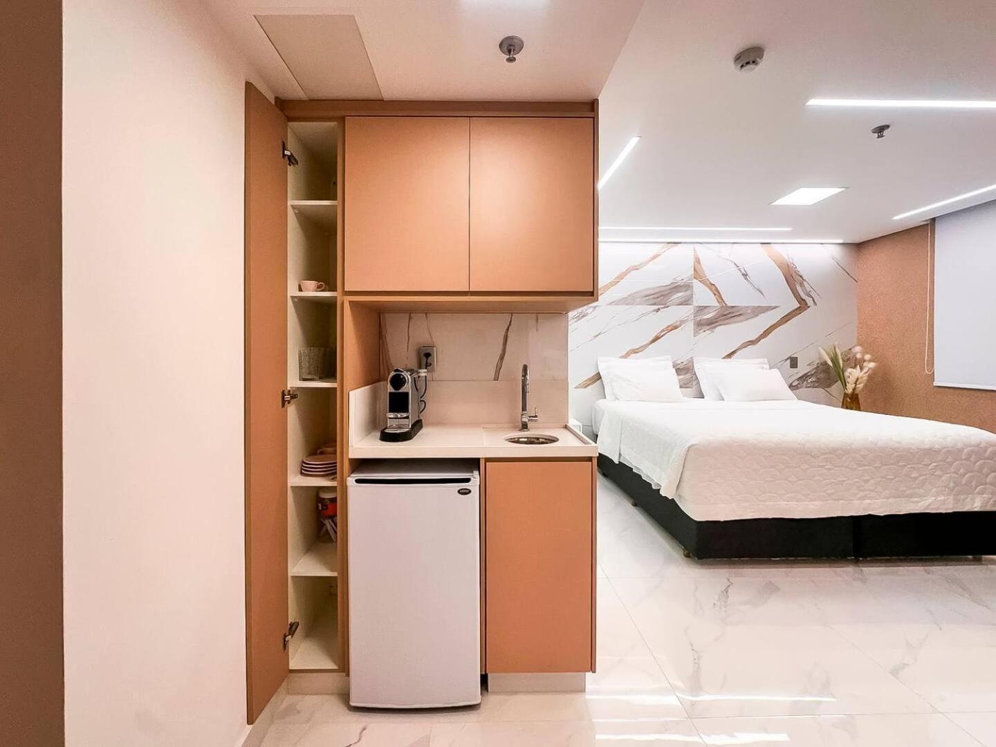 M N Flats - Flat Dentro Do Hotel Wi Av Ibirapuera 2927 São Paulo Eksteriør billede