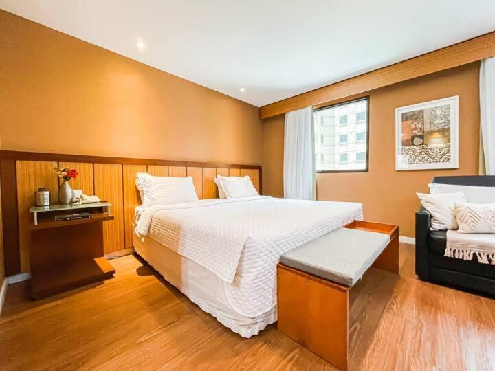 M N Flats - Flat Dentro Do Hotel Wi Av Ibirapuera 2927 São Paulo Eksteriør billede